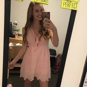 BiBi Pink Lace-y Dress